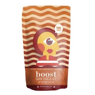 Boost Dark Chocolate Pack - THC 200mg of Doobdasher