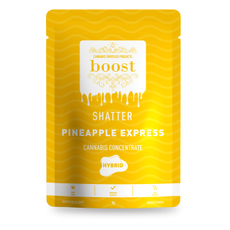 Boost Shatter 1 Gram Pineapple Express of Doobdasher, Canada