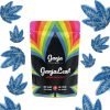 Ganja Leaf Sour Gummies - Sour Blue Raspberry